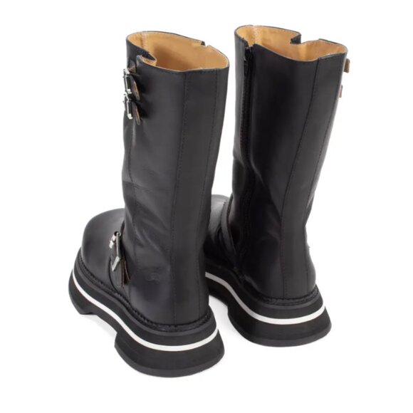 FRESHVOGS FV2 VINTAGE-STYLE BOOTS WITH BUCKLES size 9 - Picture 4 of 6
